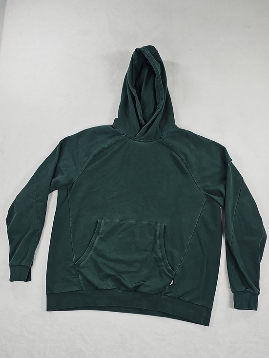 Greatness is a Process Other - Greatness is a Process Green Men's Hoodie w/ Kangaroo Pocket Missing Drawstring